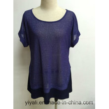 Women Blouse Factory for Summer/Autumn Lady Mesh Clothing